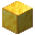 Invicon Block of Gold.png: Inventory sprite for Block of Gold in Minecraft as shown in-game linking to Block of Gold (Vanilla) with description: Block of Gold