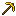 Invicon Golden Pickaxe.png: Inventory sprite for Golden Pickaxe in Minecraft as shown in-game linking to Golden Pickaxe (Vanilla) with description: Golden Pickaxe When in main hand:  1.2 Attack Speed  2 Attack Damage