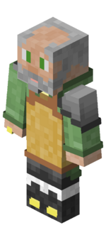 Willie.png: Infobox image for Willie the npc in Minecraft