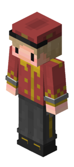 Buddy (Bellhop).png: Infobox image for Buddy the npc in Minecraft