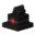 parallelInvicon Red Witch Hat.png: Inventory sprite for Red Witch Hat in Minecraft as shown in-game linking to Red Witch Hat with description: Red Witch Hat ♦ Spooky Hat Pack ♦ Double, double toil and trouble; Fire burn and cauldron bubble... When on head: +2 Armor