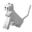 parallelInvicon White Cat Hat.png: Inventory sprite for White Cat Hat in Minecraft as shown in-game linking to White Cat Hat with description: White Cat Hat ♦ Cat Series ♦ The purr-fect hat! When on head: +2 Armor