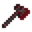 parallelInvicon Bloody Netherite Axe Hat.png: Inventory sprite for Bloody Netherite Axe Hat in Minecraft as shown in-game linking to Bloody Netherite Axe Hat with description: Bloody Netherite Axe Hat ♦ Spooky Hat Pack ♦ Here's Johnny! When on head: +2 Armor