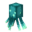 parallelInvicon Glow Squid Hat.png: Inventory sprite for Glow Squid Hat in Minecraft as shown in-game linking to Glow Squid Hat with description: Glow Squid Hat ♦ Hat Pack 1 ♦ *glowy blorp* When on head: +2 Armor