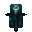 parallelInvicon Sculk Plague Doctor Mask.png: Inventory sprite for Sculk Plague Doctor Mask in Minecraft as shown in-game linking to Sculk Plague Doctor Mask with description: Sculk Plague Doctor Mask Bring out the leeches! When on head: +2 Armor